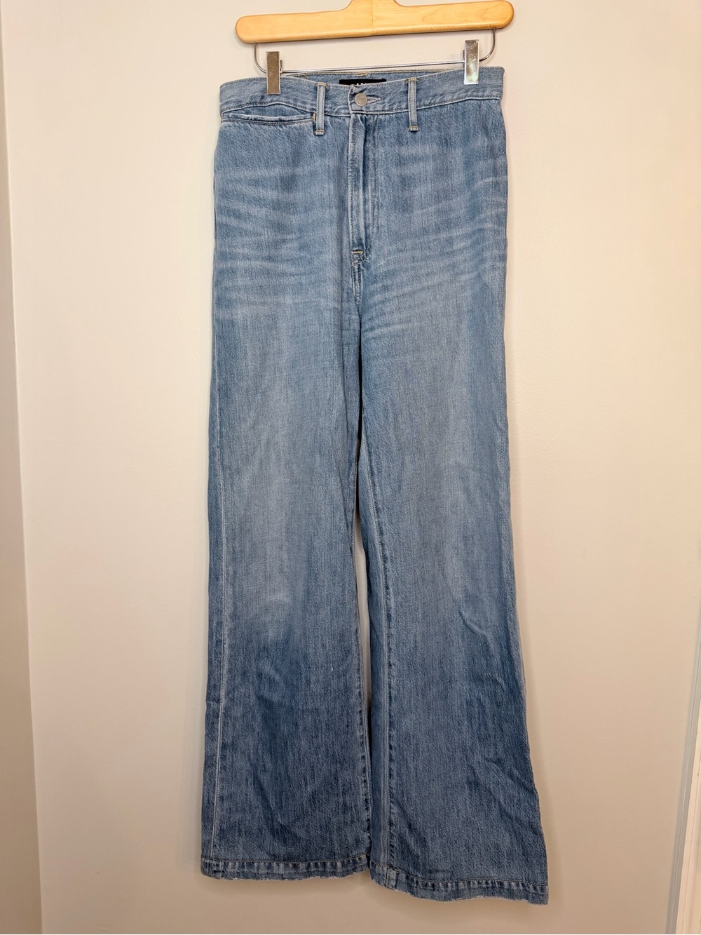 Able Women's High Rise Wide Leg Jeans